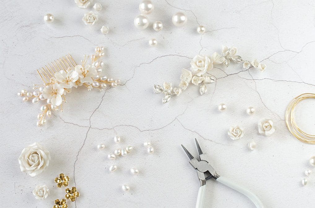 Bespoke bridal hair accessories